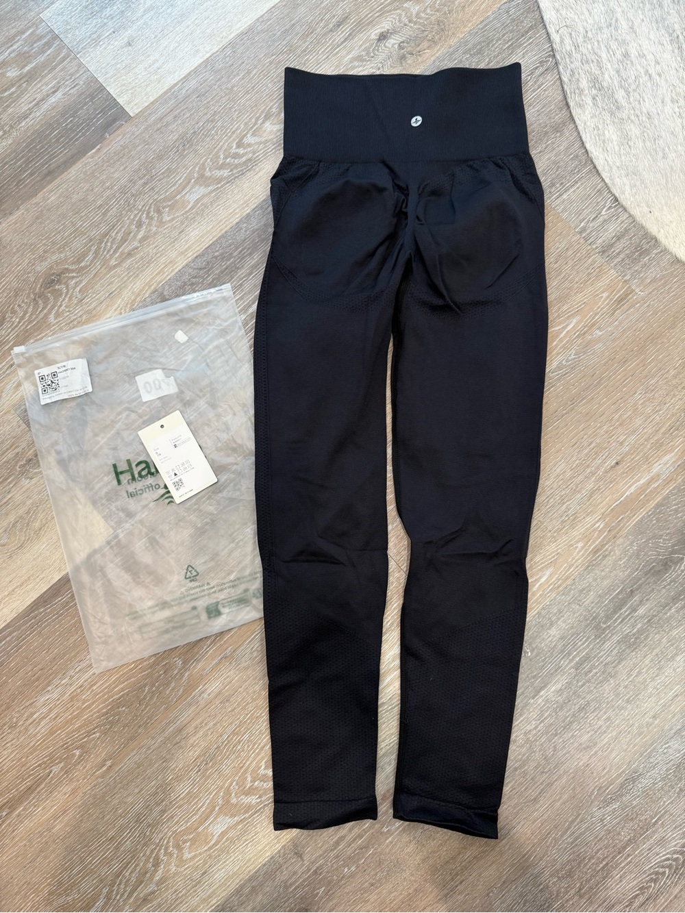 HALARA Black High-Rise Athletic Leggings